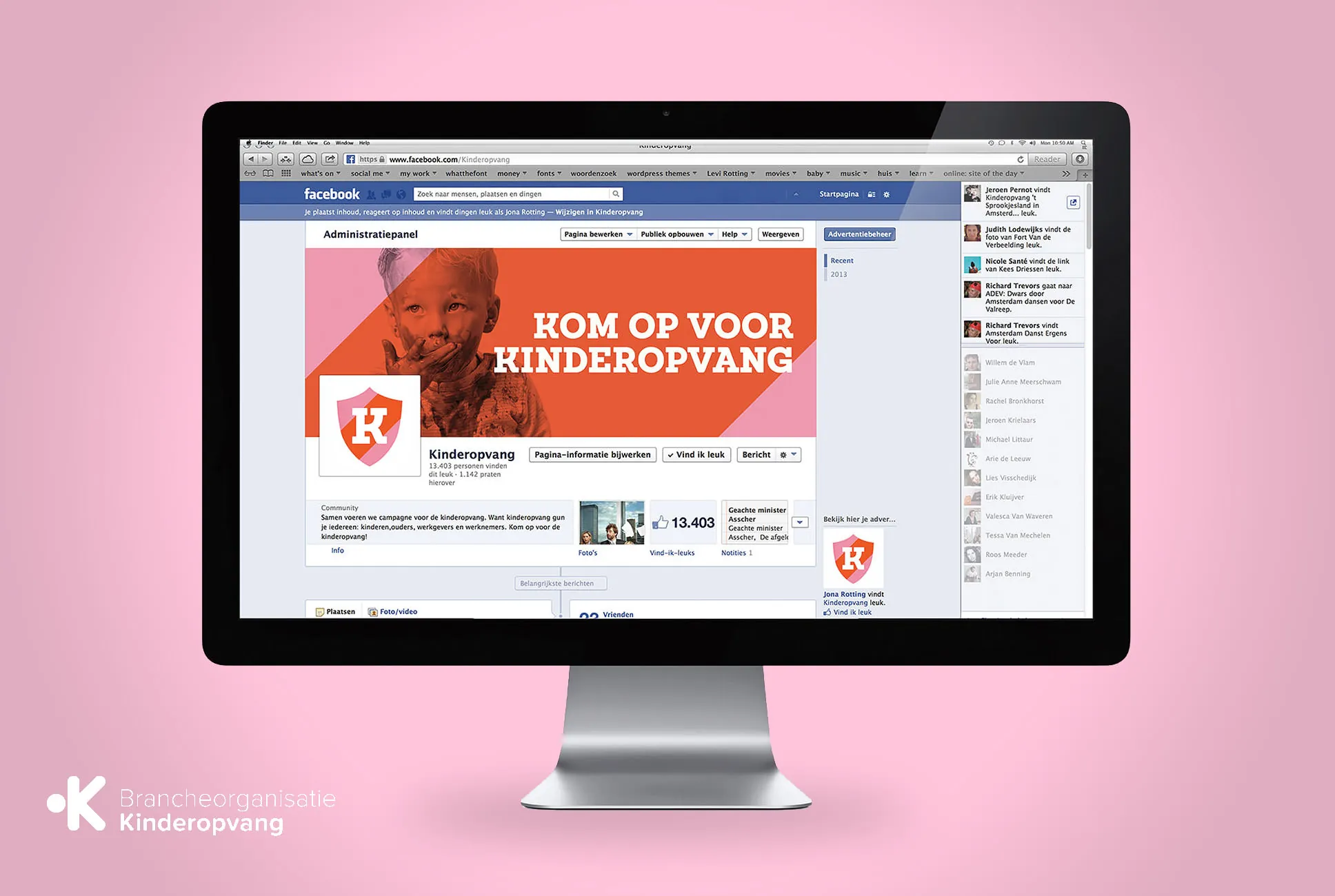 Kom op voor kinderopvang