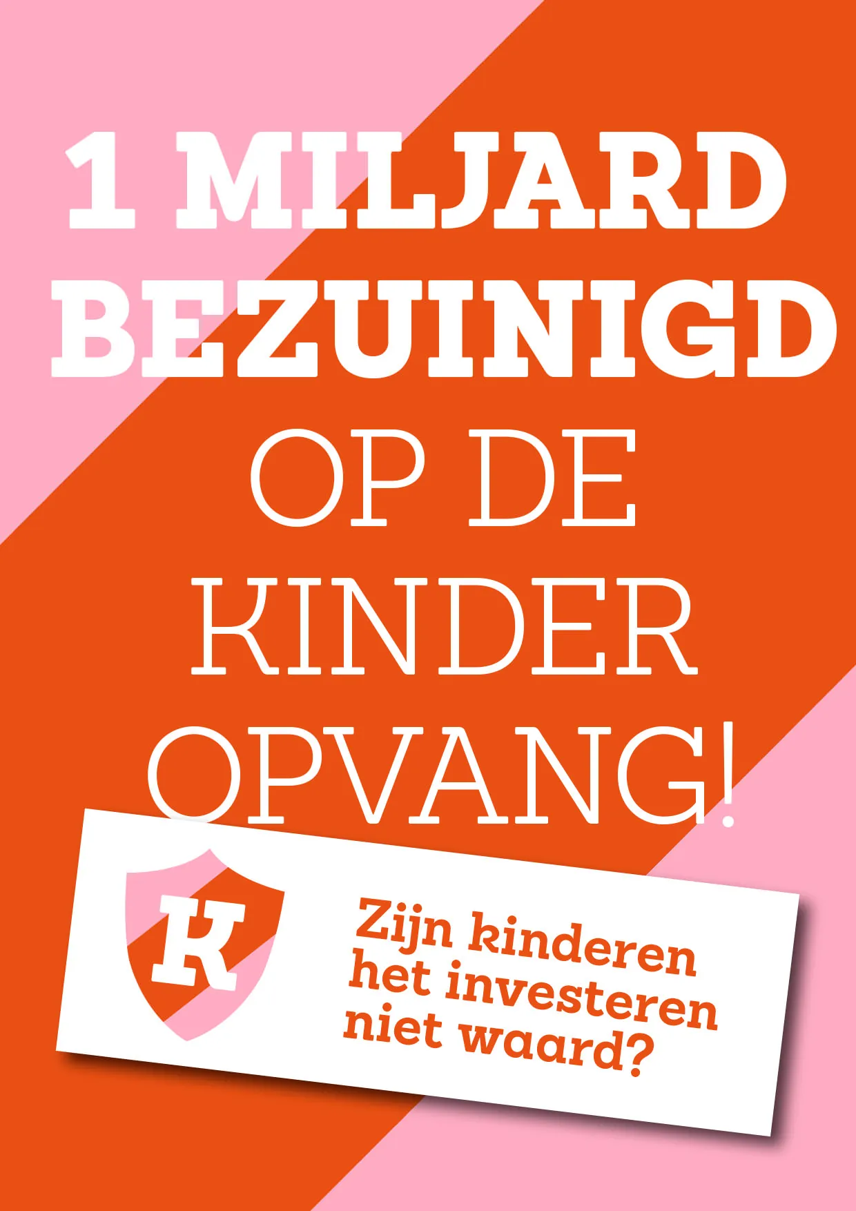 Kinderopvang poster met Loesje