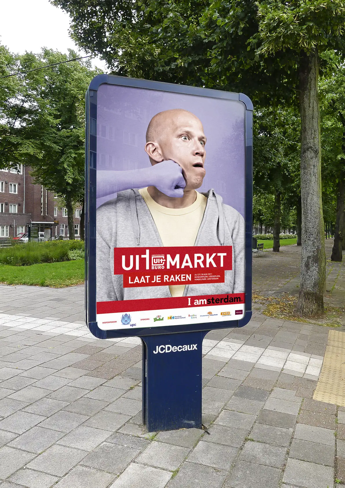 Uitmarkt campagne op straat in 2011