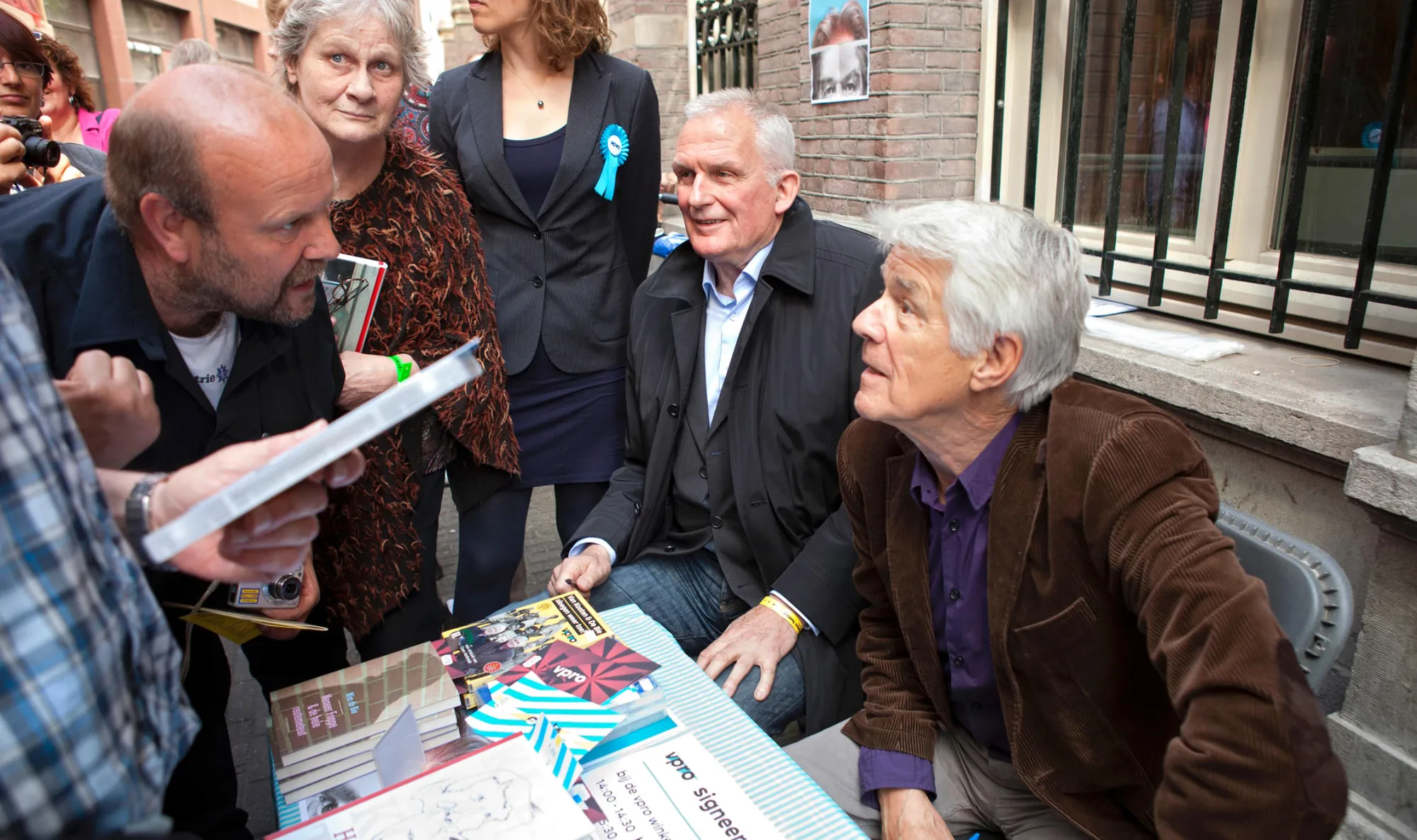 VPRO Boekenfestival beeld met Kees van Kooten