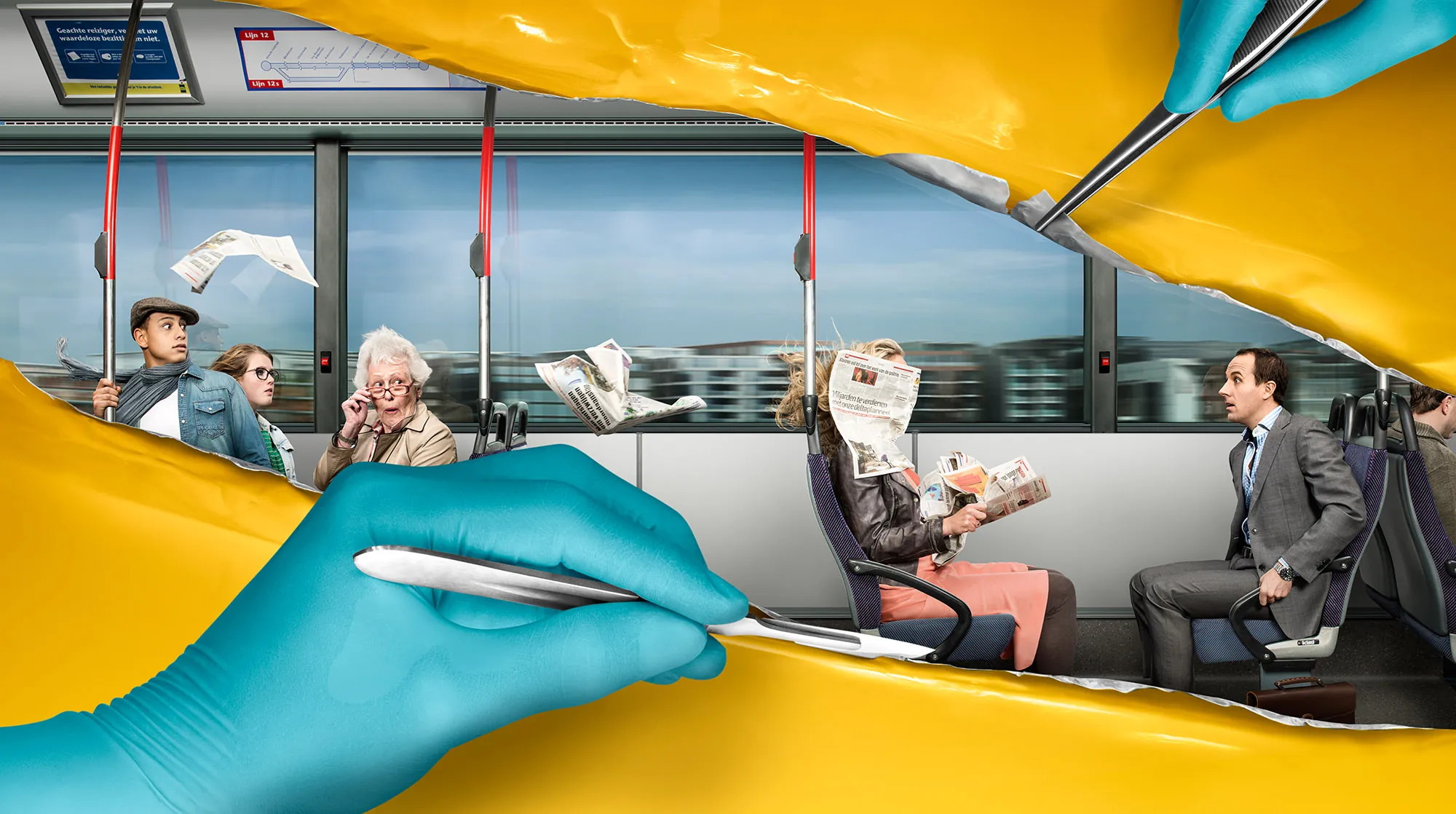 Campagnebeeld UMC Utrecht, postproductie Gerben Kruk