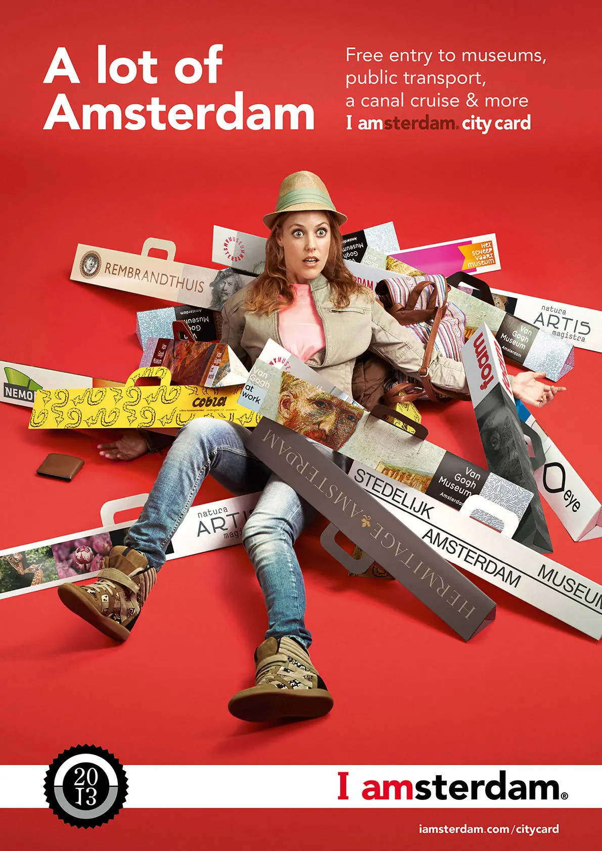 I amsterdam City Card campagnebeeld