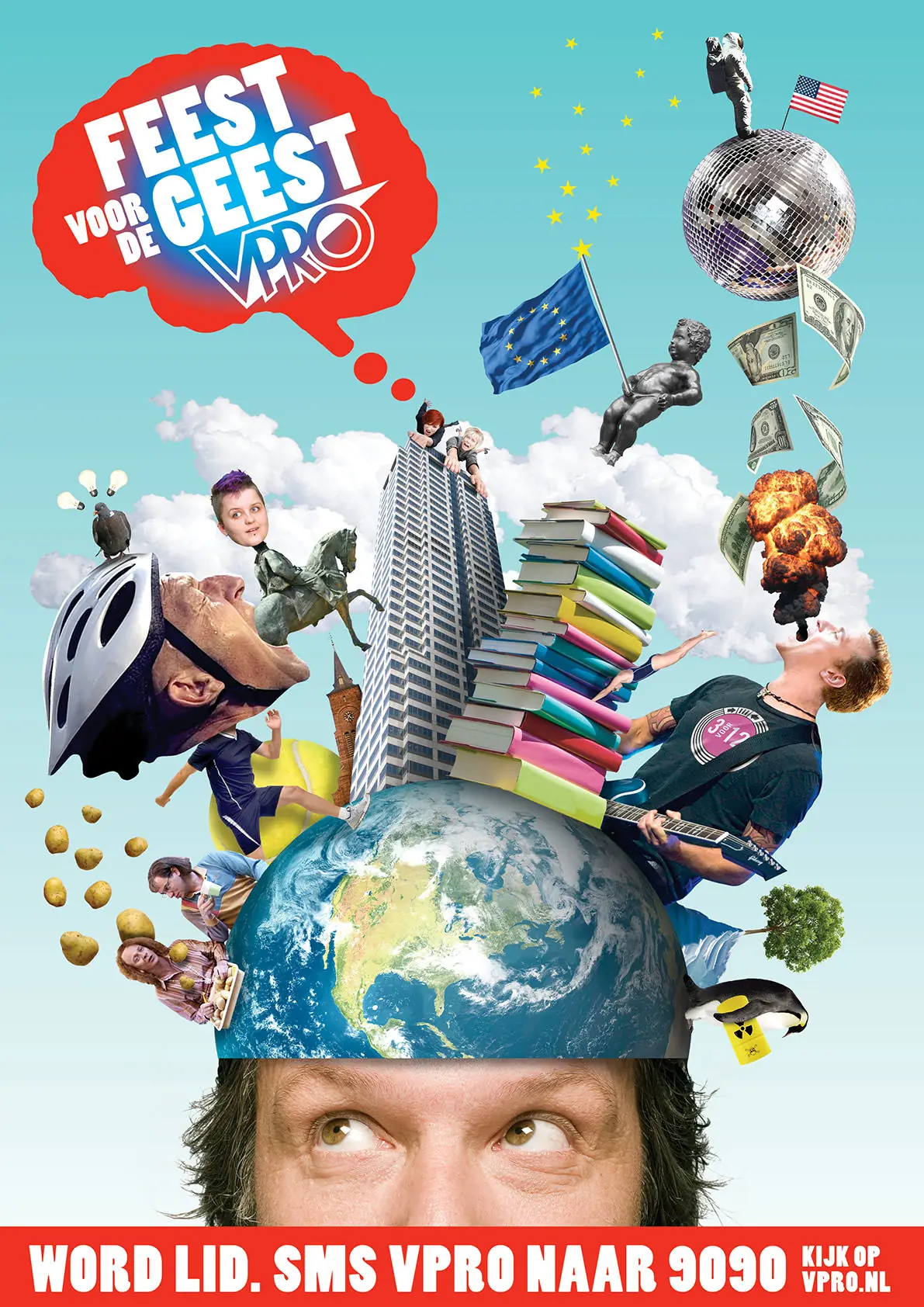 VPRO Feest voor de Geest affiche
