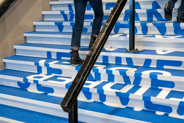 VU Verander je wereld op een trap