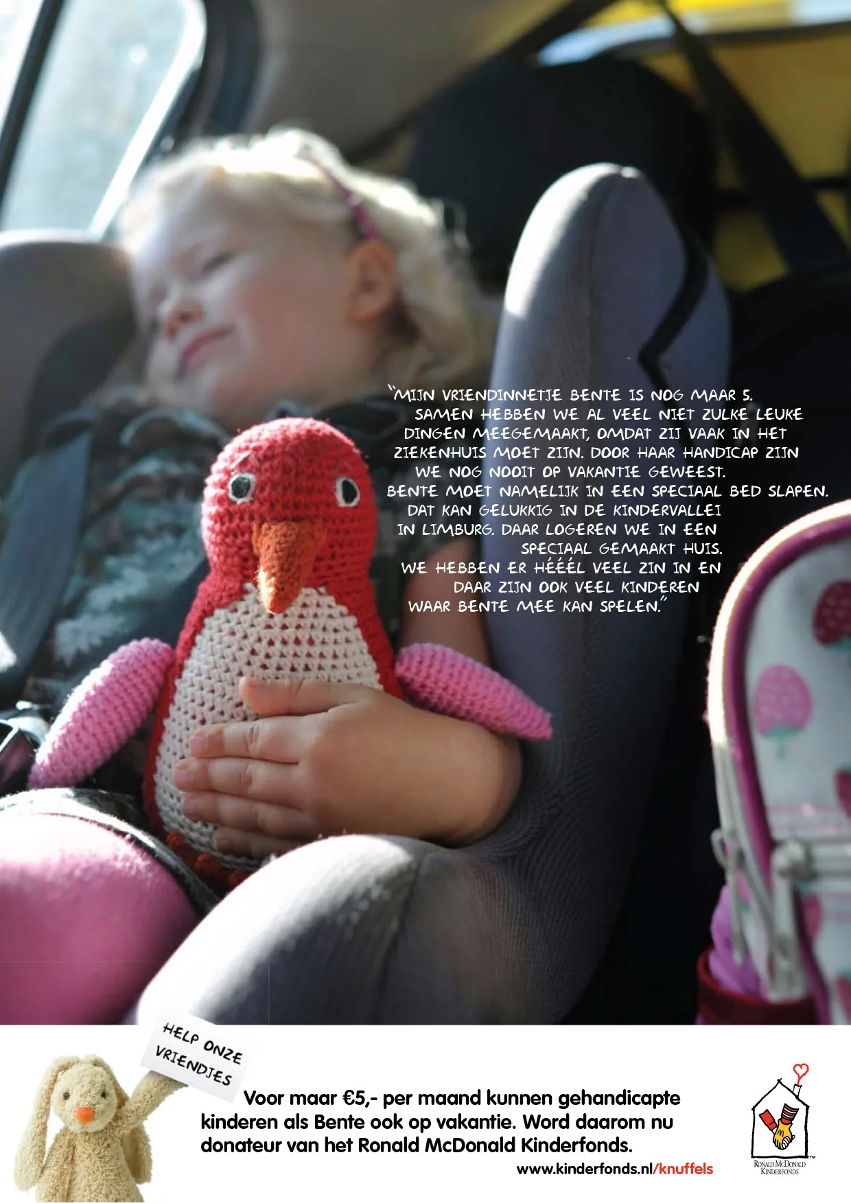 Derde Ronald McDonald Kinderfonds reclame, Ralf van Wieringen
